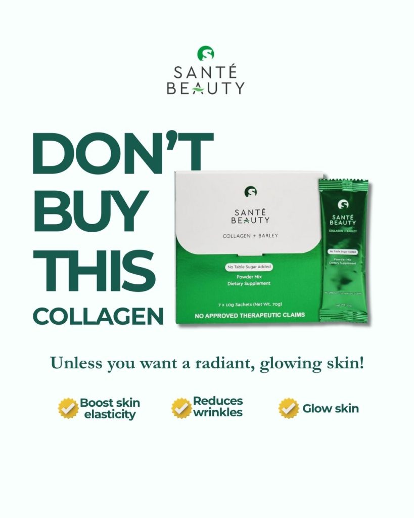 Santé Beauty Launches Barley + Collagen