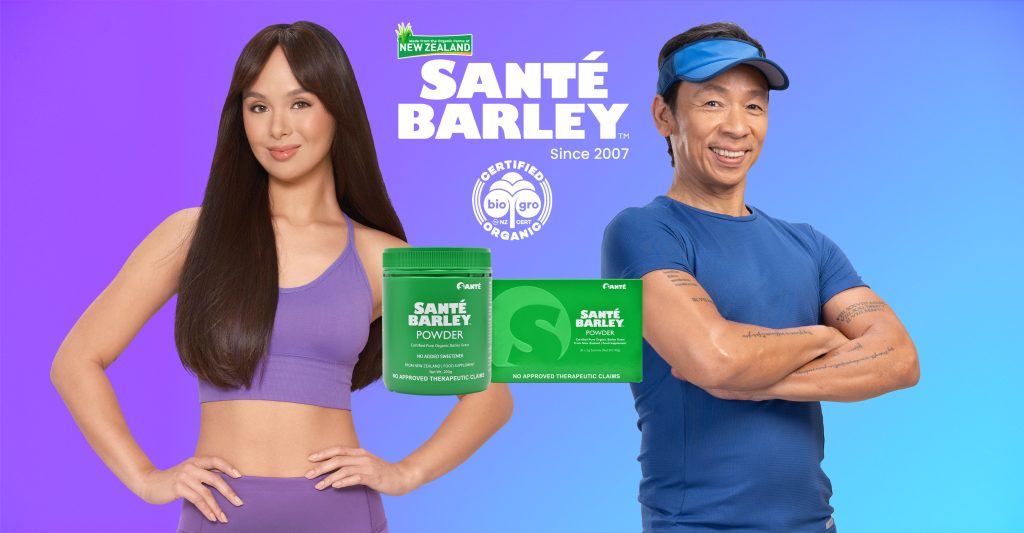 Kaila Estrada, Kuya Kim Atienza choose to #LiveForMore with Santé Barley